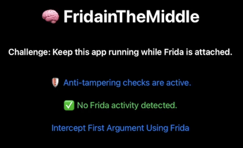 Frida detection bypassed